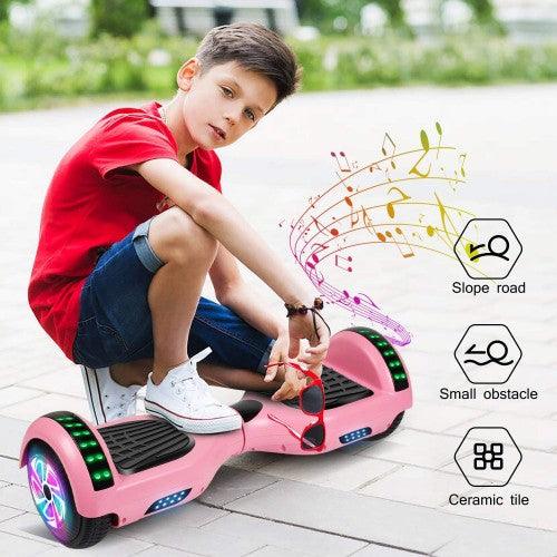 6.5 Inch Self Balancing Hoverboard with LED Light and Bluetooth - Toytexx 6.5 Inch Self Balancing Hoverboard with LED Light and Bluetooth - Toytexx